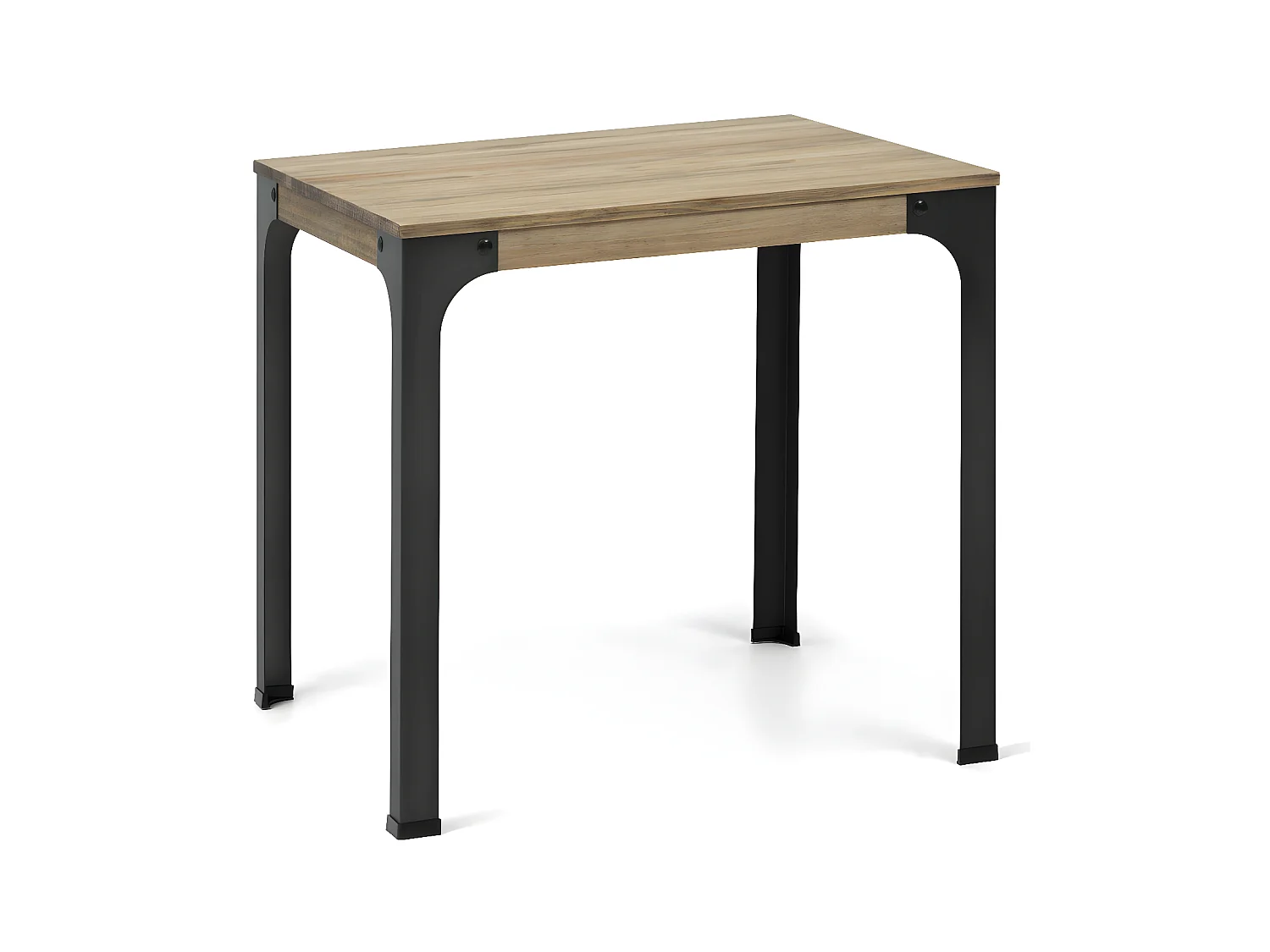 Mesa Bristol Medida Especial 66x66x75cm en madera maciza de pino acabado vintage estilo industrial