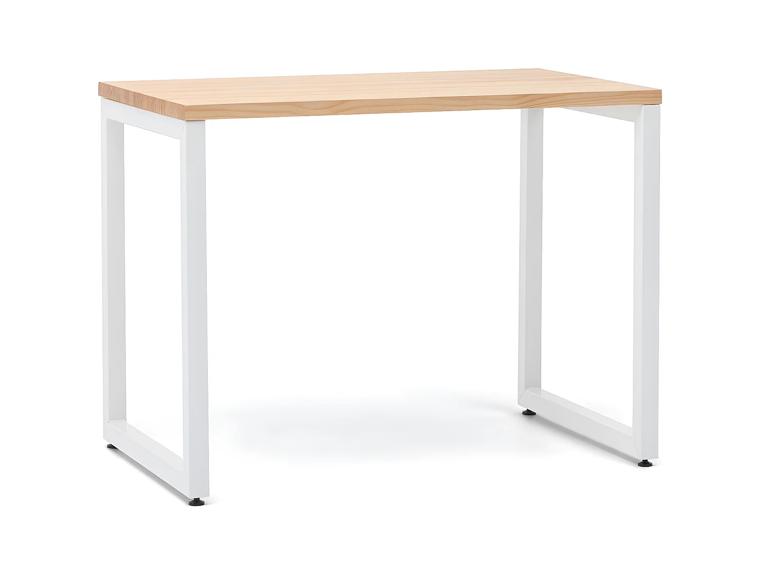 Table bureau iCub Strong ECO 60x100x75 cm Blanc Naturel