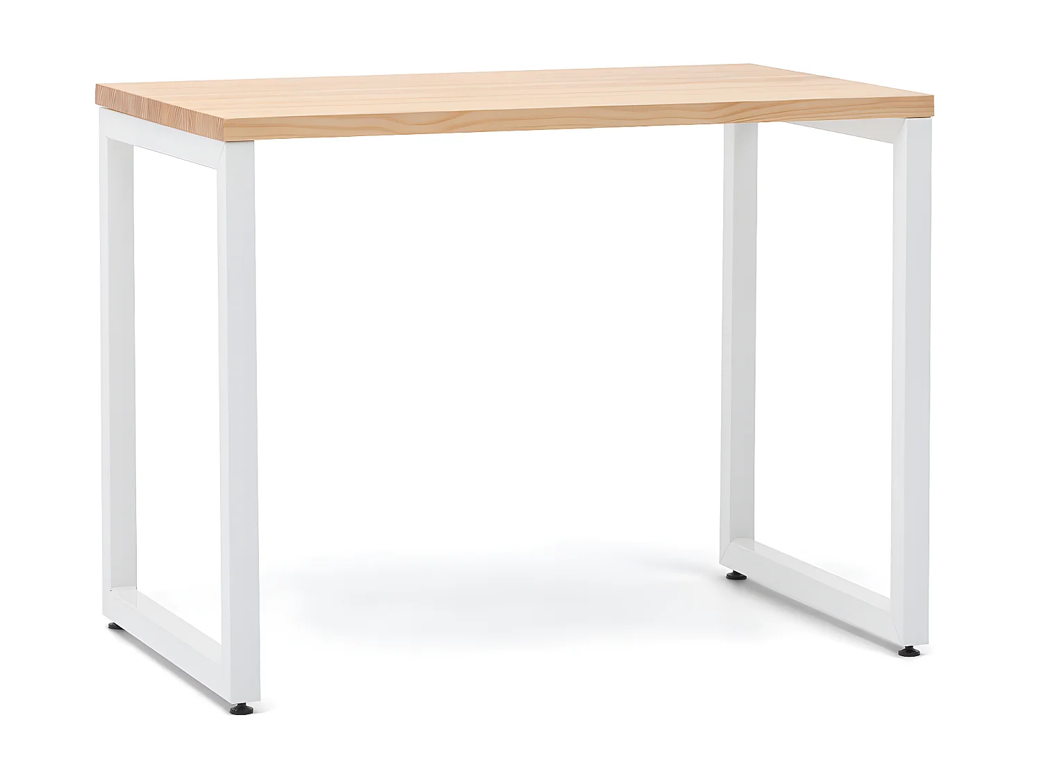 Table bureau iCub Strong ECO 60x100x75 cm Blanc Naturel