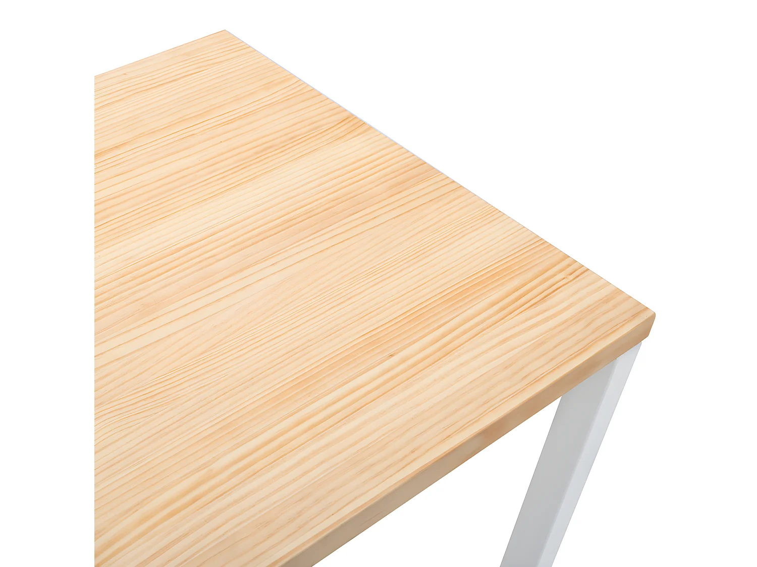 Table bureau iCub Strong ECO 60x100x75 cm Blanc Naturel