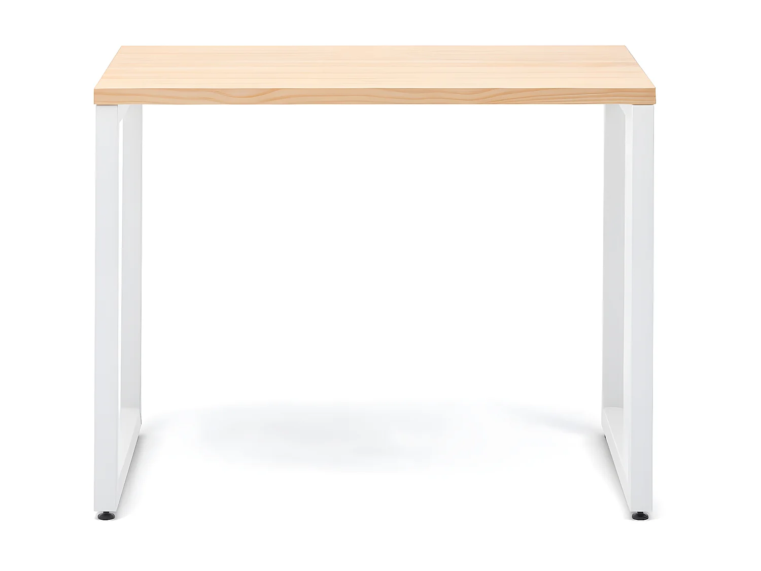 Table bureau iCub Strong ECO 60x100x75 cm Blanc Naturel