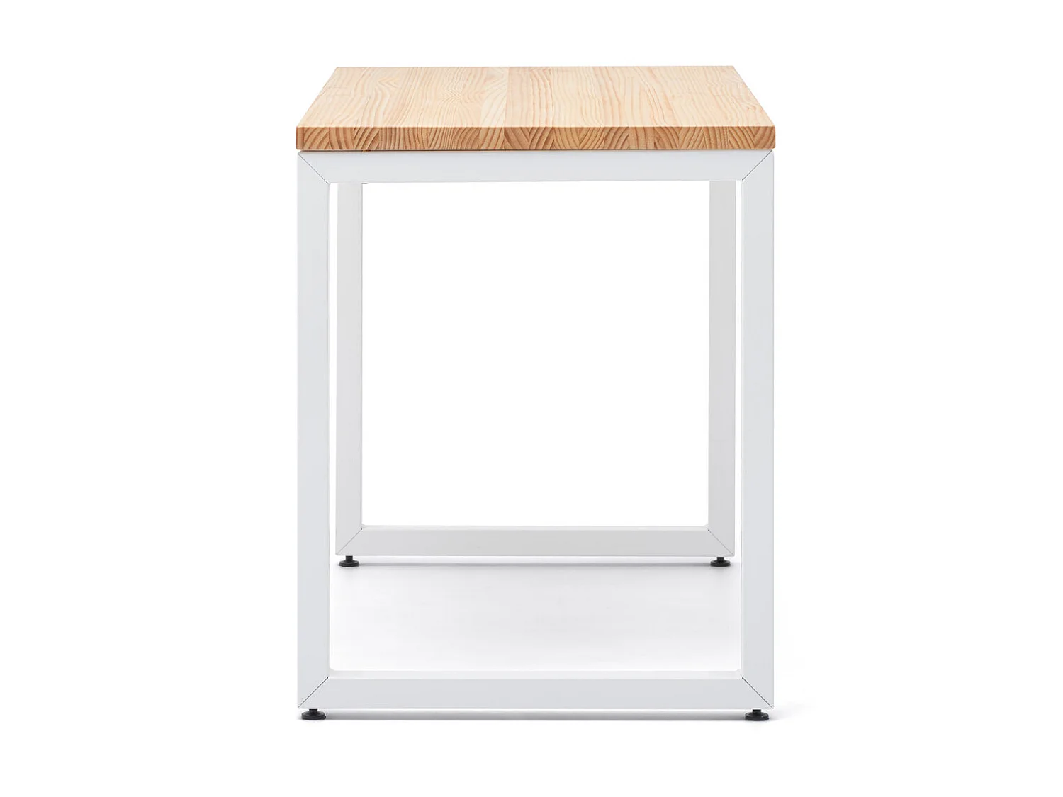 Table bureau iCub Strong ECO 60x100x75 cm Blanc Naturel