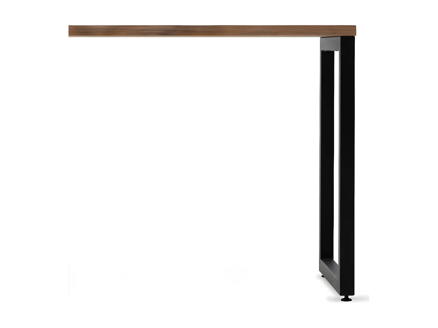 Secretaria  iCub Strong ECO 60x120x75 cm Preto  - Efecto Vintage