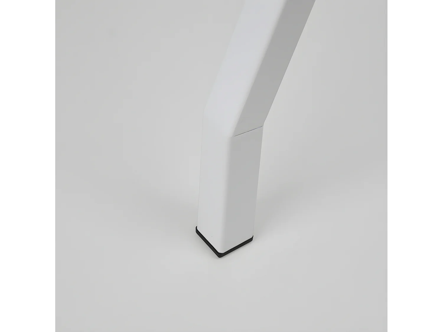 160x80x72cm Mesa de cavalete branca em madeira de pinho maciça com acabamento de estilo industrial vintage