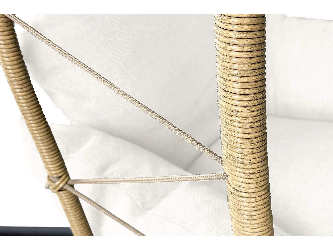 Sedia sospesa a dondolo, poltrona sospesa uovo mod. Taiwan