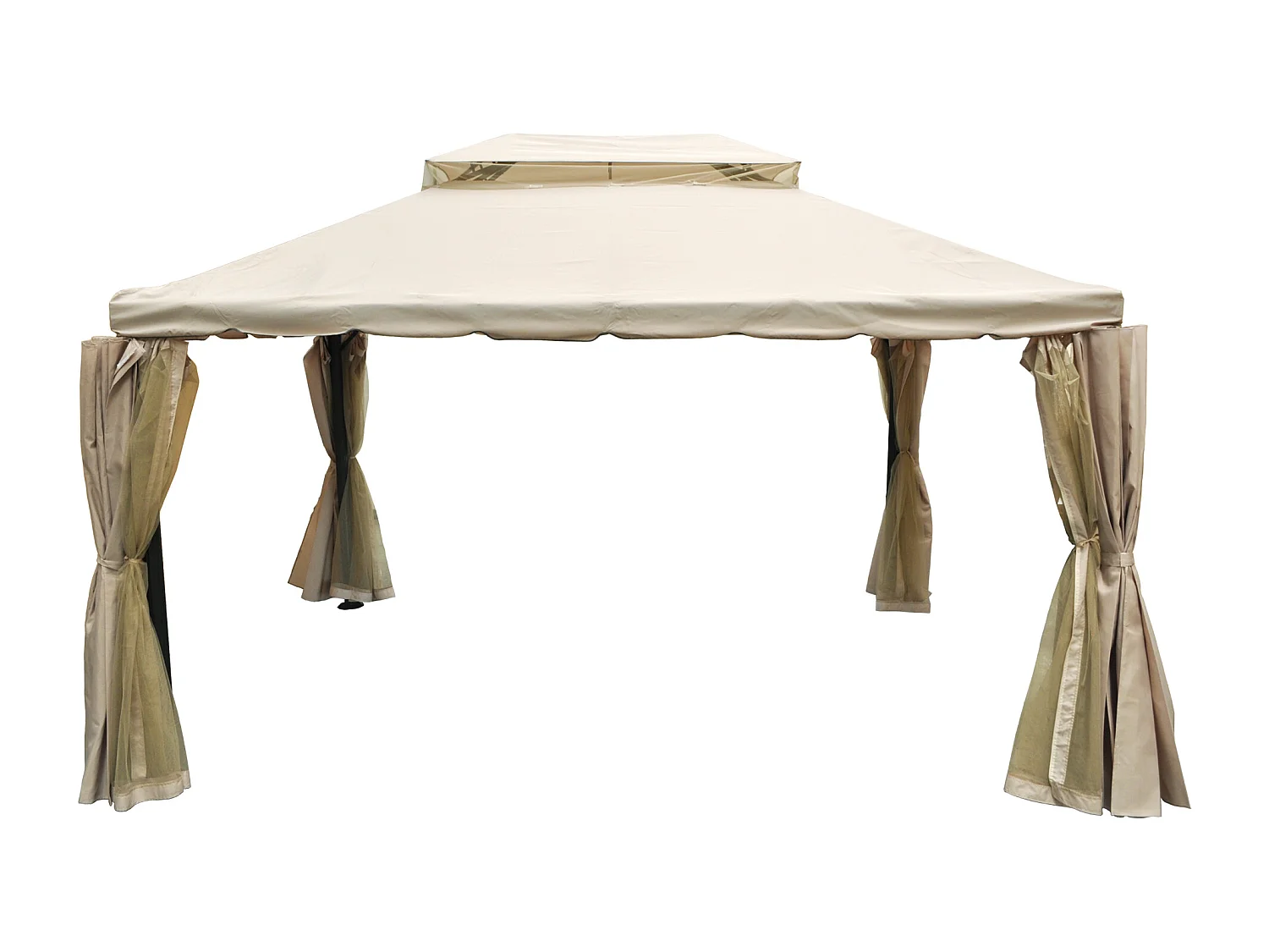 Gazebo da giardino 3×4 con zanzariera mod. Santiago