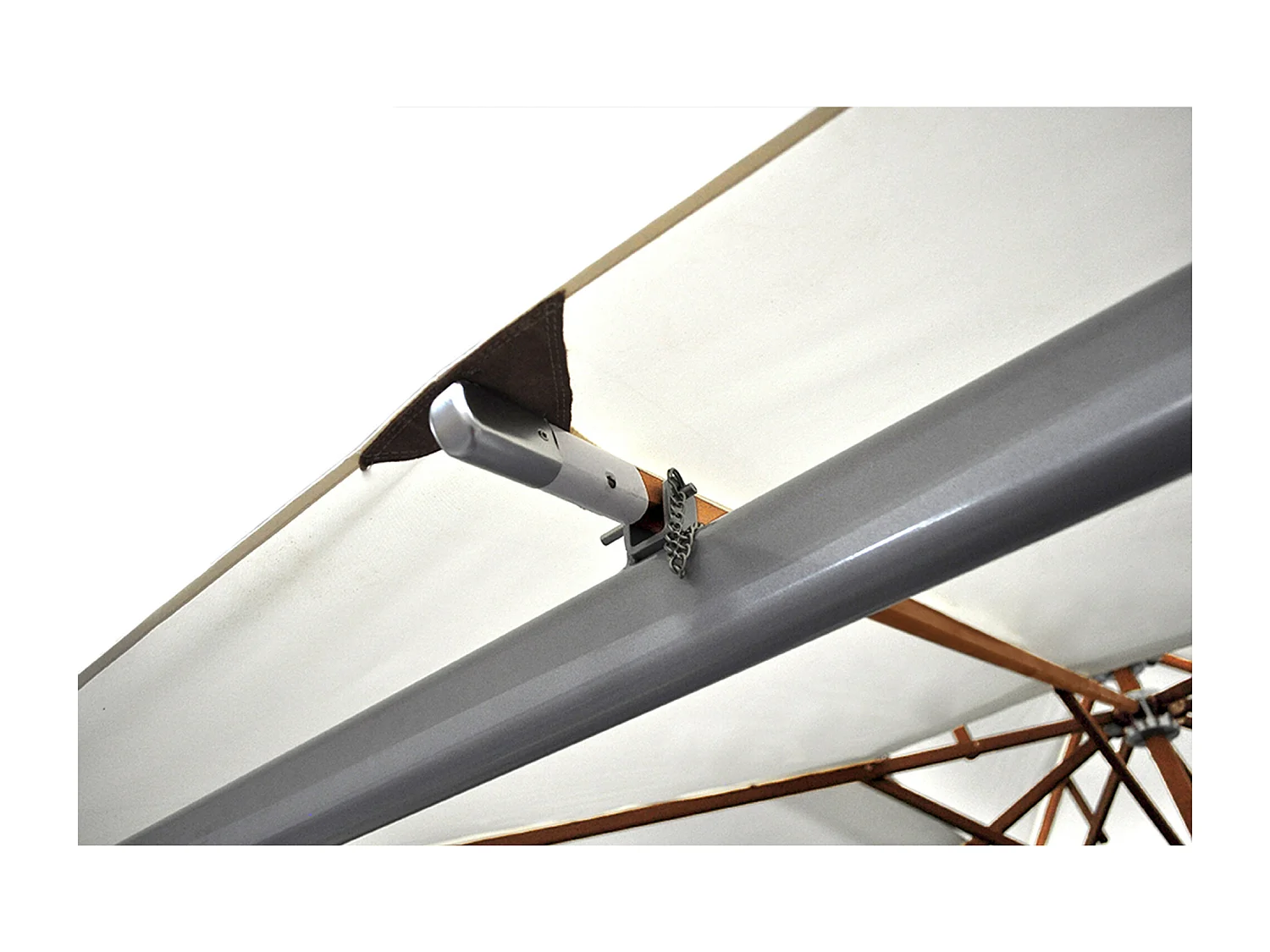 Gazebo Da Giardino 3x4 In Legno-Alluminio Mod. Porto Rico