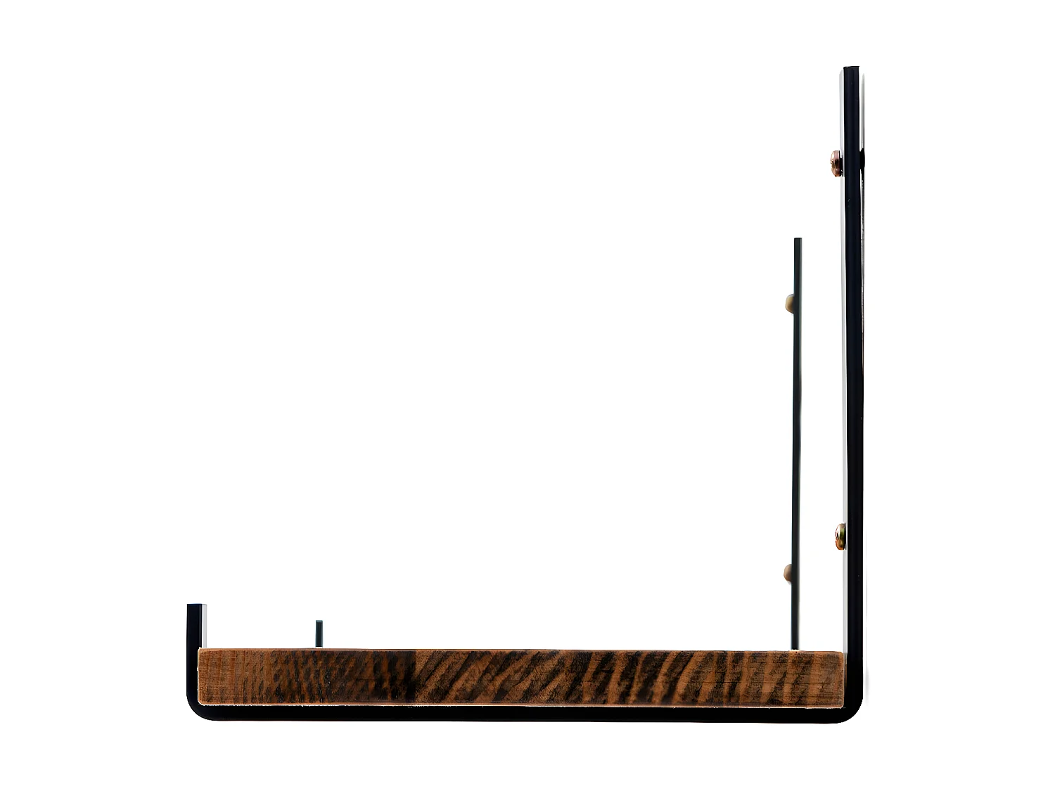 Estante Bristol 160x20cm en madera de pino 18mm acabado vintage estilo industrial Box Furniture