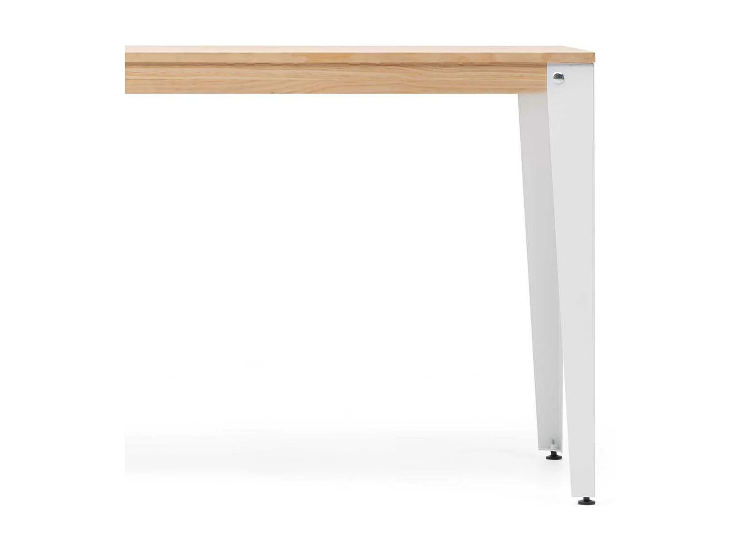 Mesa Consola Lunds estilo nórdico  39x70x75cm Branca – Natural