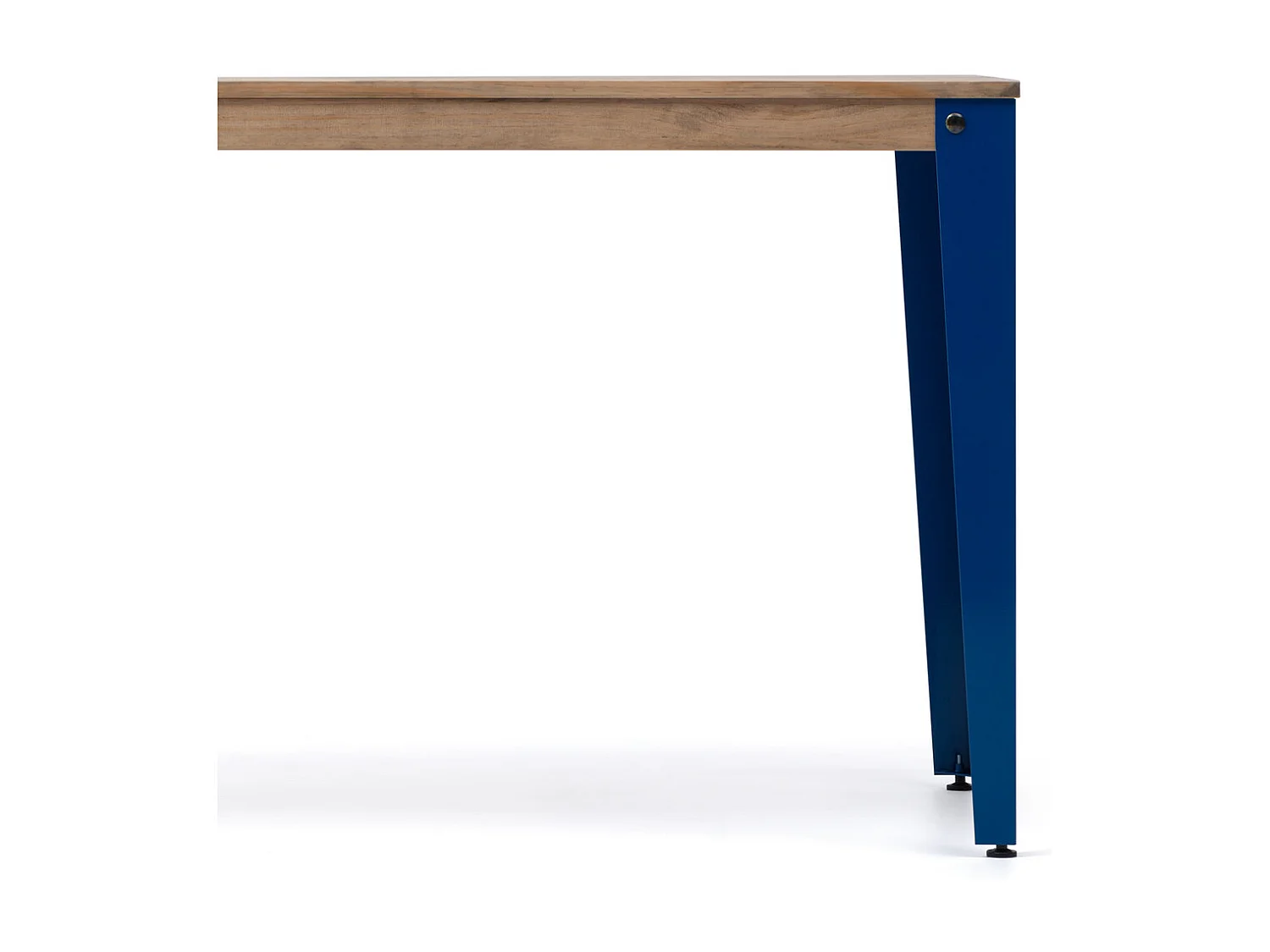 Mesa Consola Lunds estilo industrial  39x110x75cm Azul – Envelhido