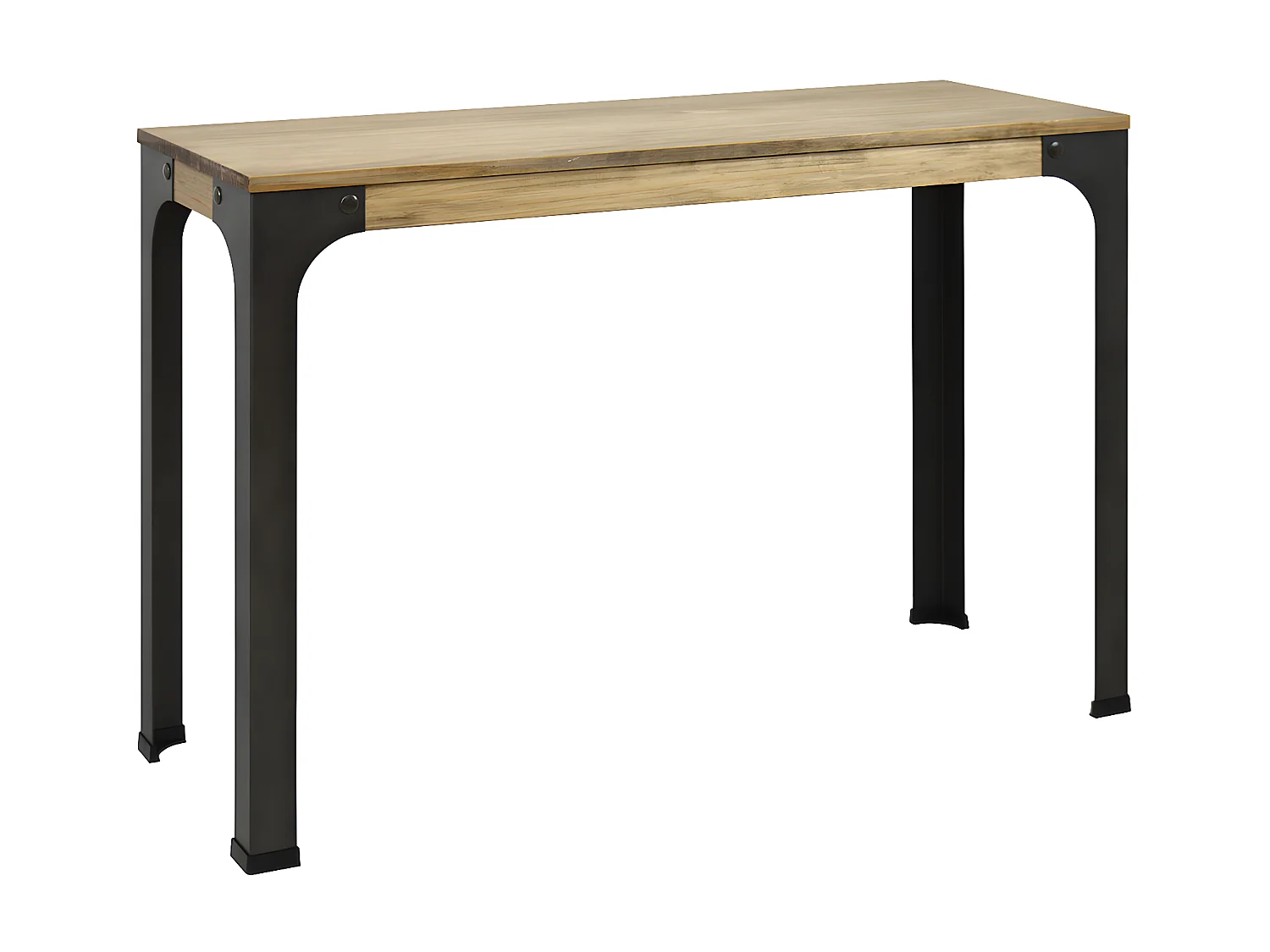 Table d'entree - Console –  style industriel vintage 39x110x75 cm
