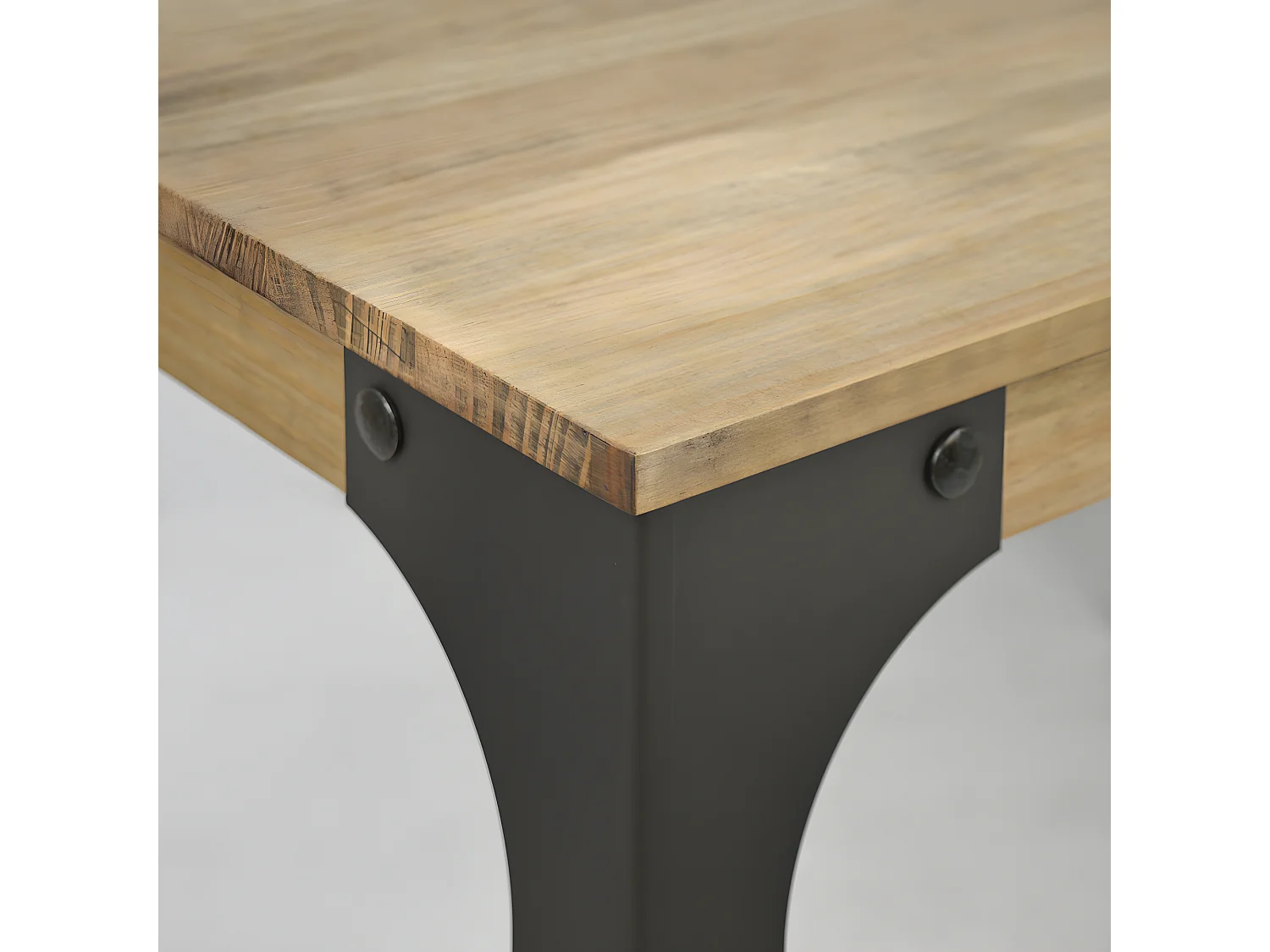 Table d'entree - Console –  style industriel vintage 39x110x75 cm