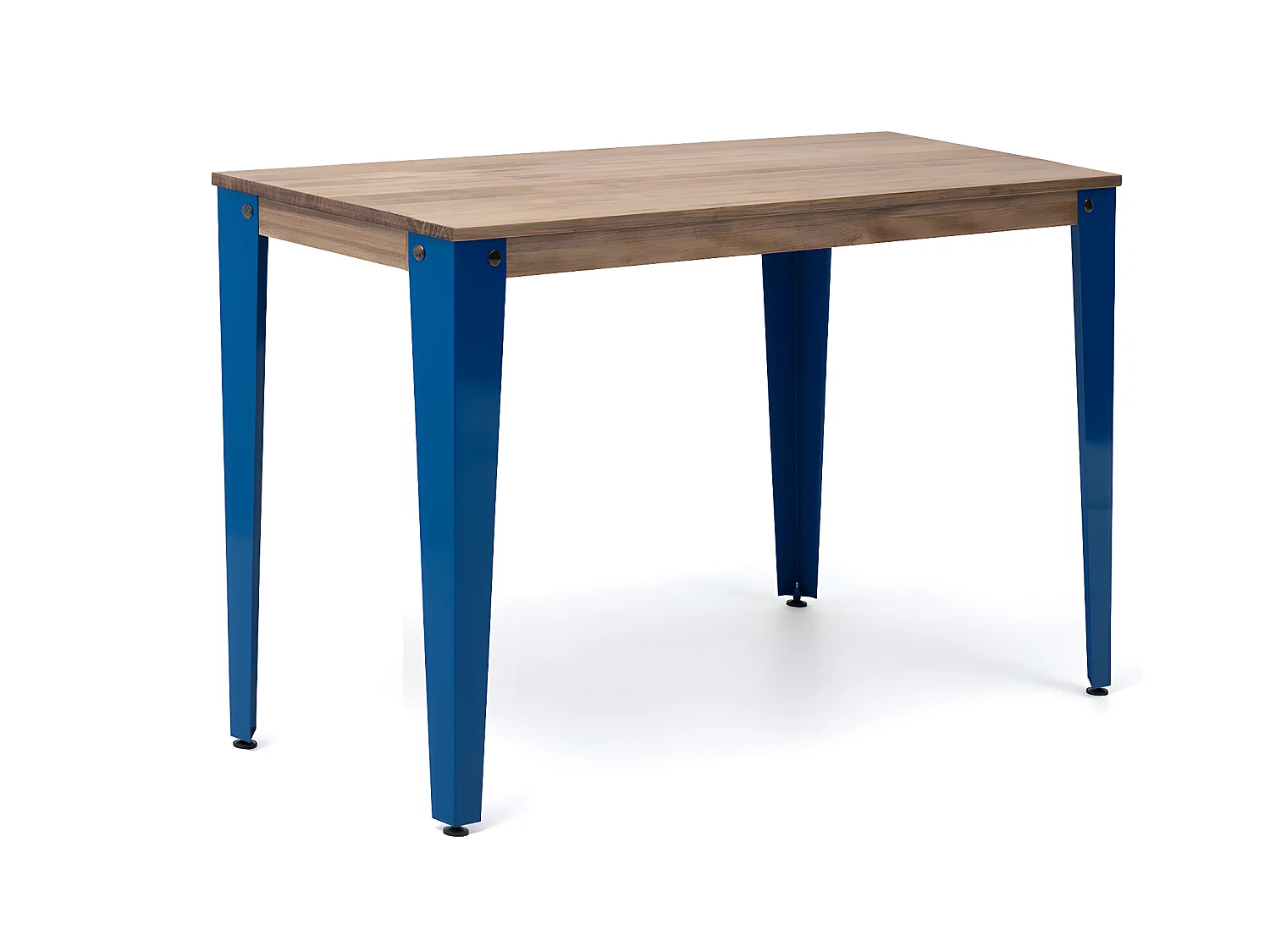 Consola Lunds 70x39x75cm Azul en madera maciza de pino acabado vintage estilo industrial Box Furniture