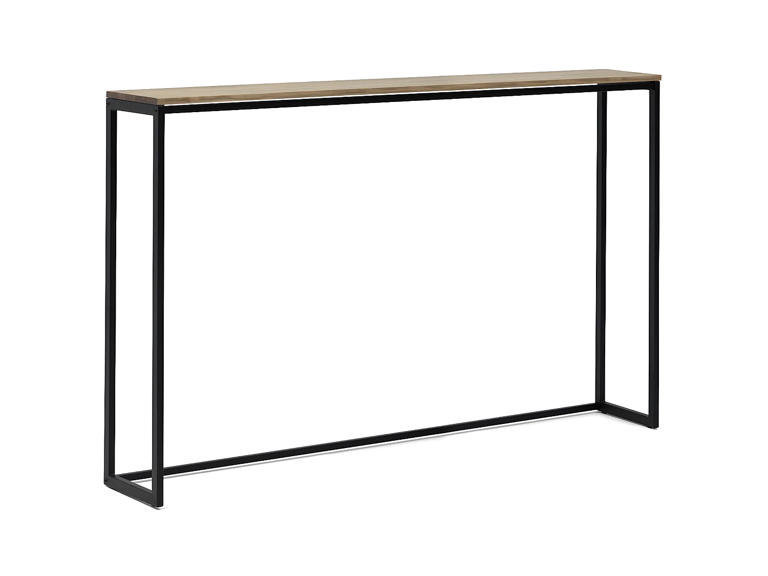 Table Console Icub ECO-Line  - industriel vintage 30x118x80cm Noir-Vintage