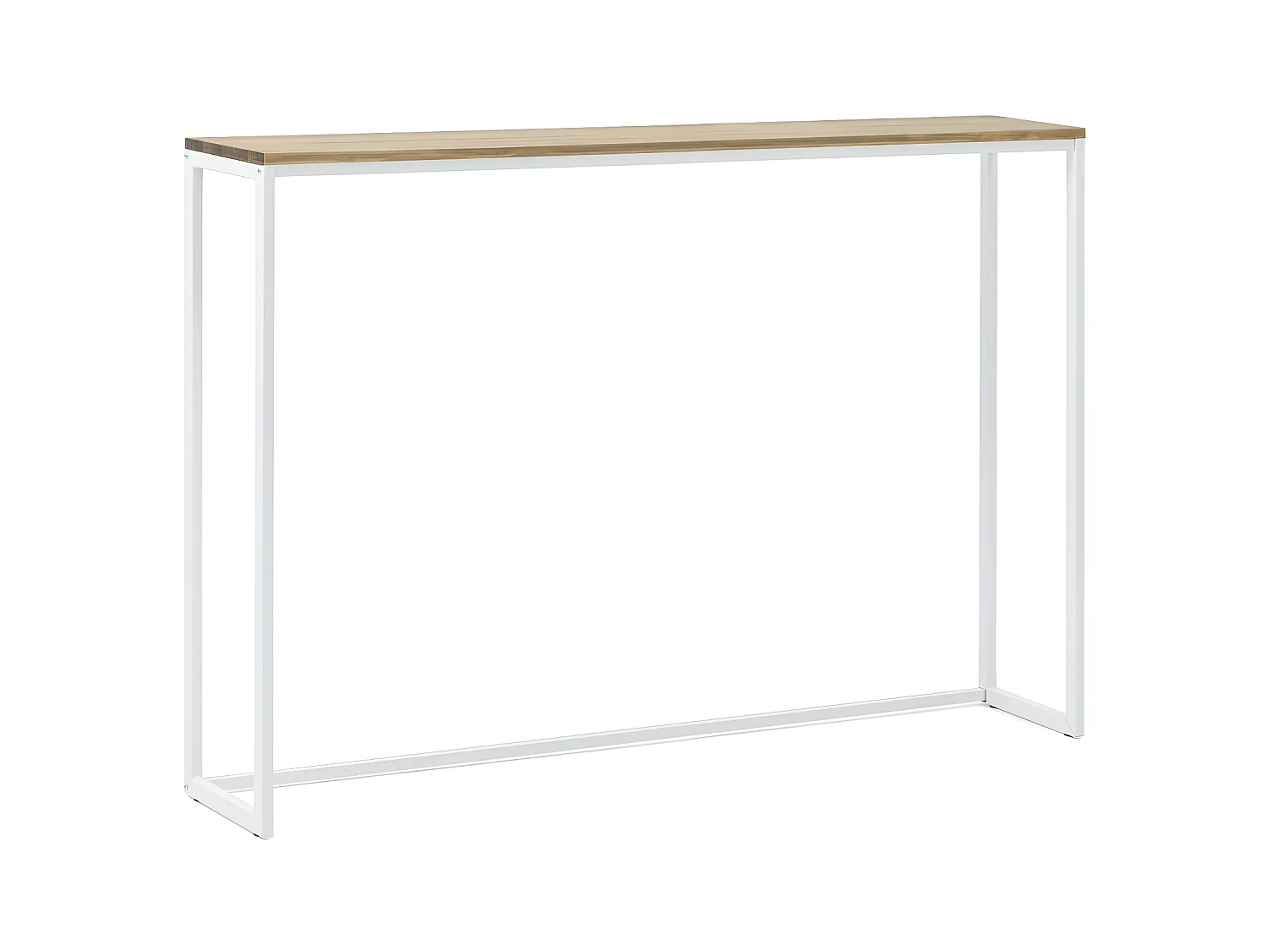 Table Console Icub ECO-Line  - industriel vintage 30x118x80cm Blanc-Vintage