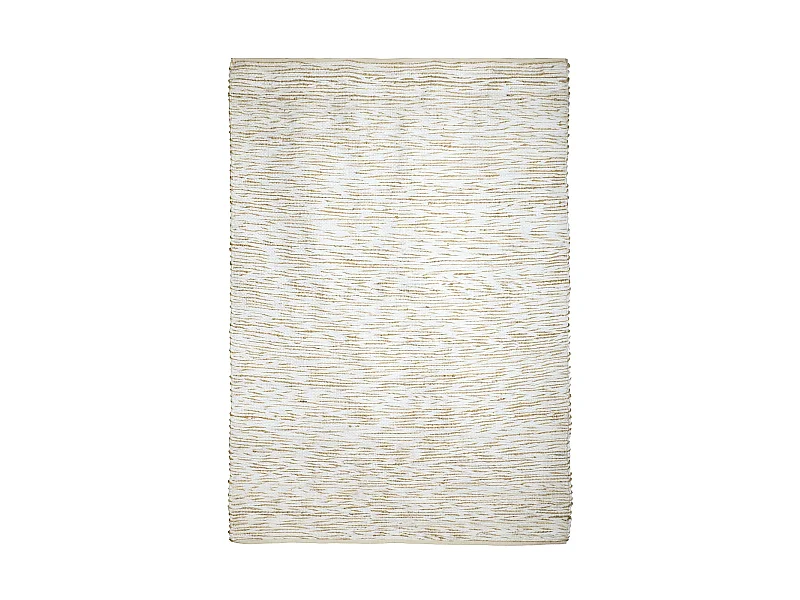 Now's Home - Tapis Beige Et Blanc En Coton & Jute 240x170cm Ankara