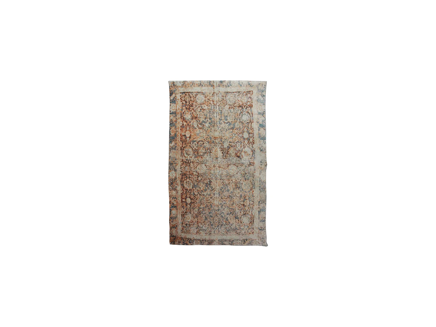 Now's Home - Tapis En Coton Imprime Tisse A La  Main 80x150cm Colombo