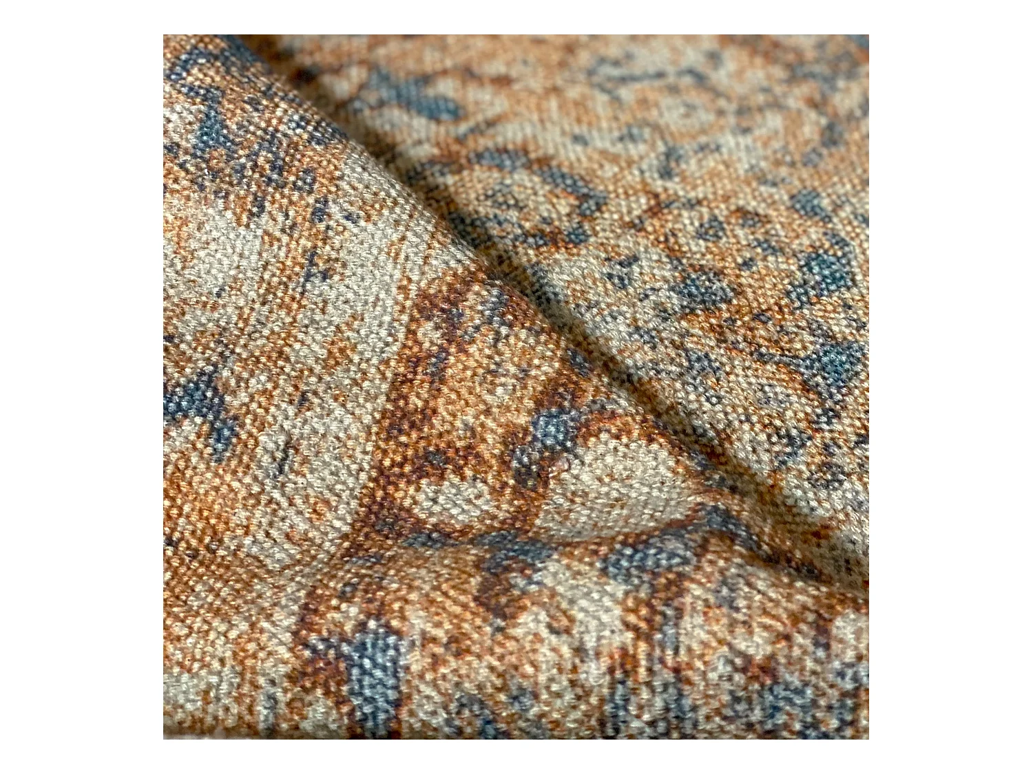 Now's Home - Tapis En Coton Imprime Tisse A La  Main 80x150cm Colombo