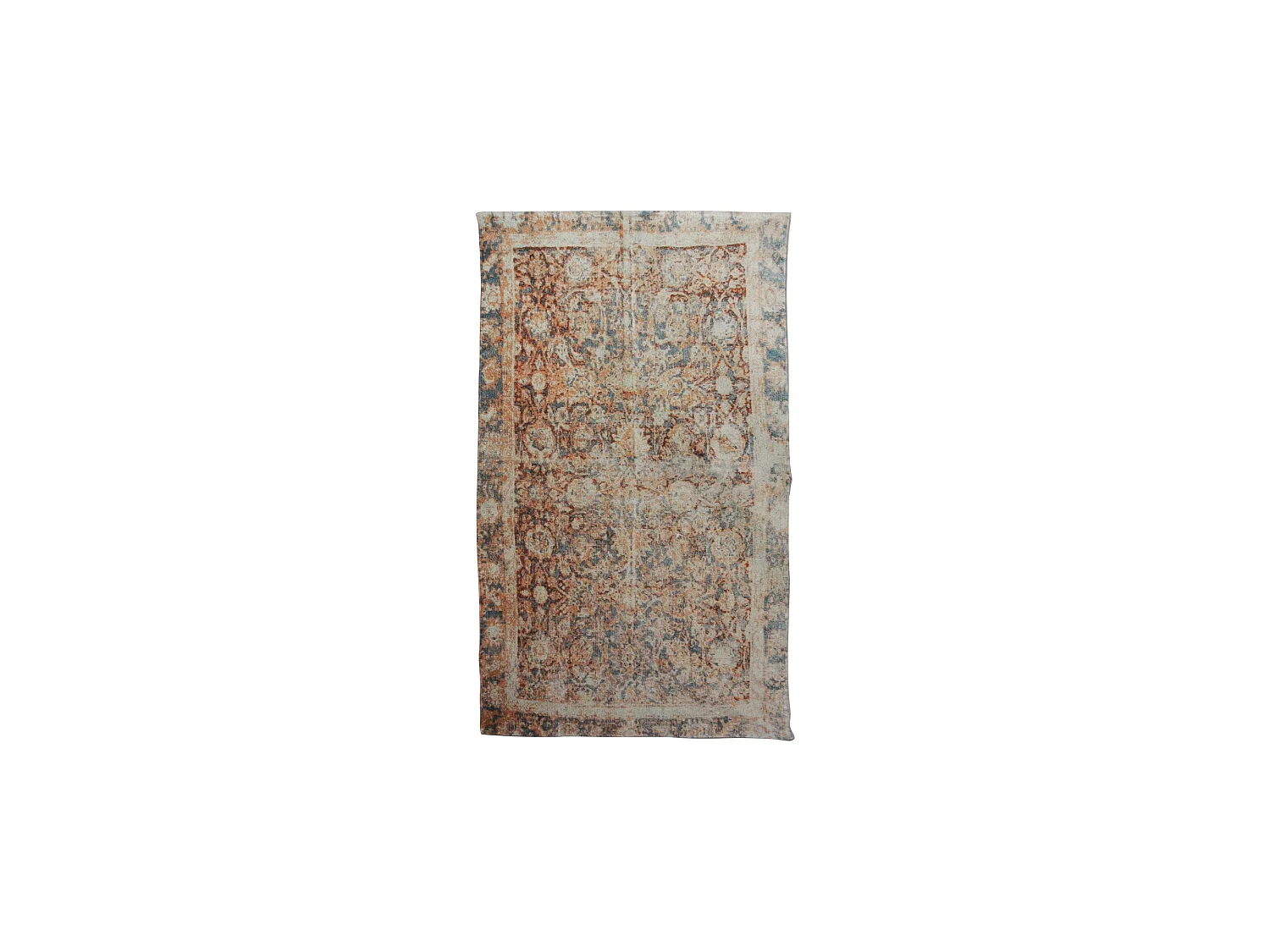 Now's Home - Tapis En Coton Imprime Tisse A La  Main 80x150cm Colombo