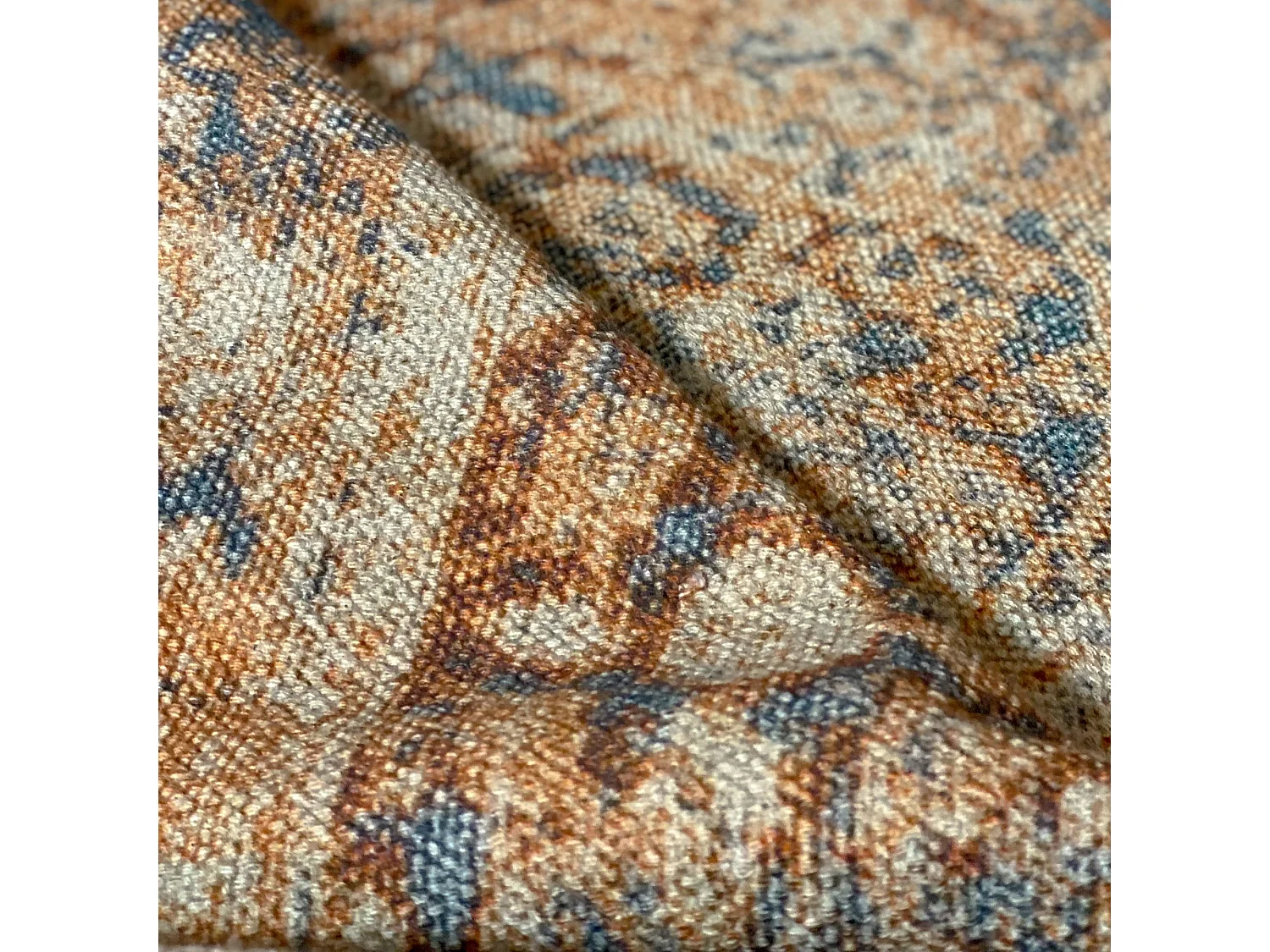 Now's Home - Tapis En Coton Imprime Tisse A La  Main 80x150cm Colombo