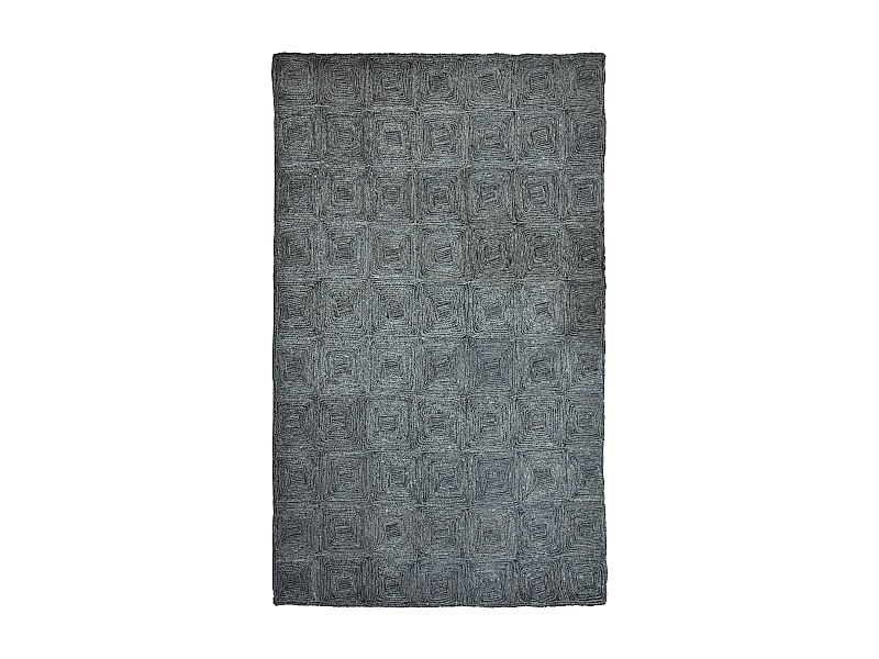 Now's Home - Tapis Rectangulaire Gris Jute-tissage Ellipse 200x300cm Bolu