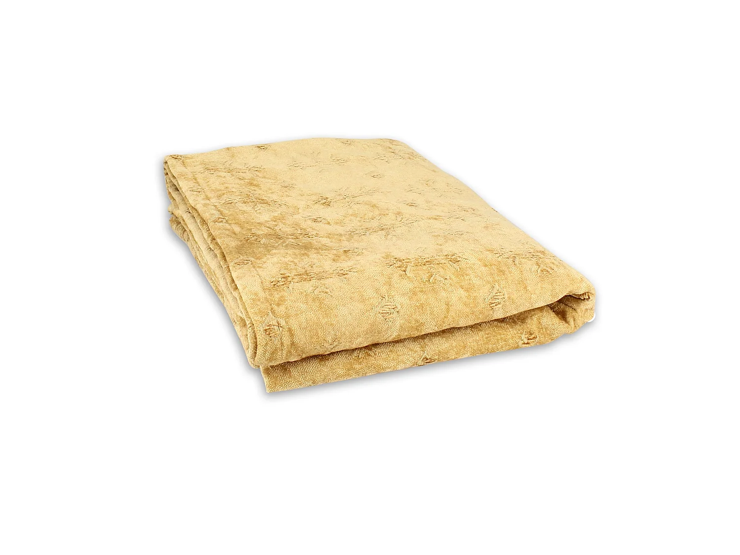 Now's Home - Courte Pointe En Kilim Tisse En Relief  Jaune 140x220cm Byzance