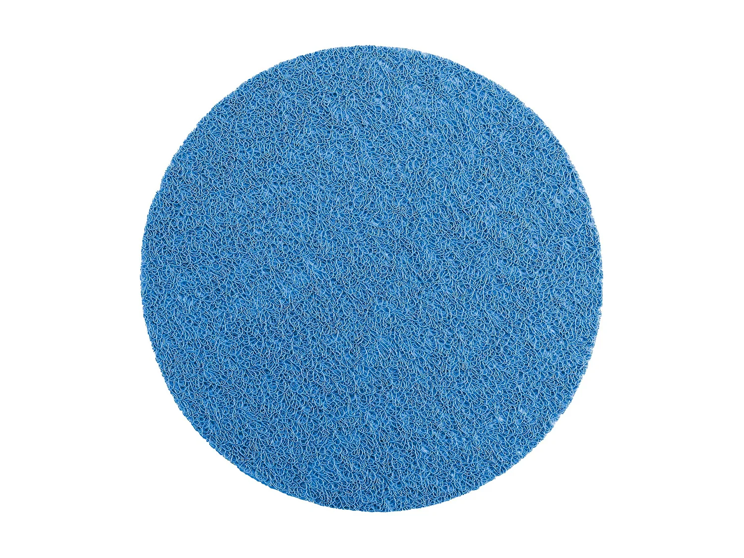 Set de table rond 38 cm pvc tortilla indigo