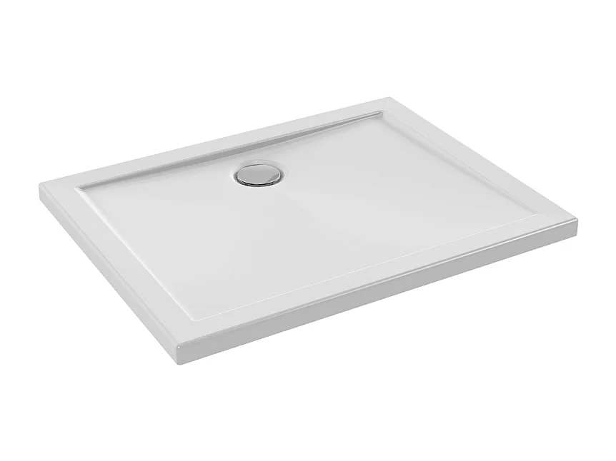 Receveur de douche 100 x 80 JACOB DELAFON Kyreo ceramique rectangle blanc