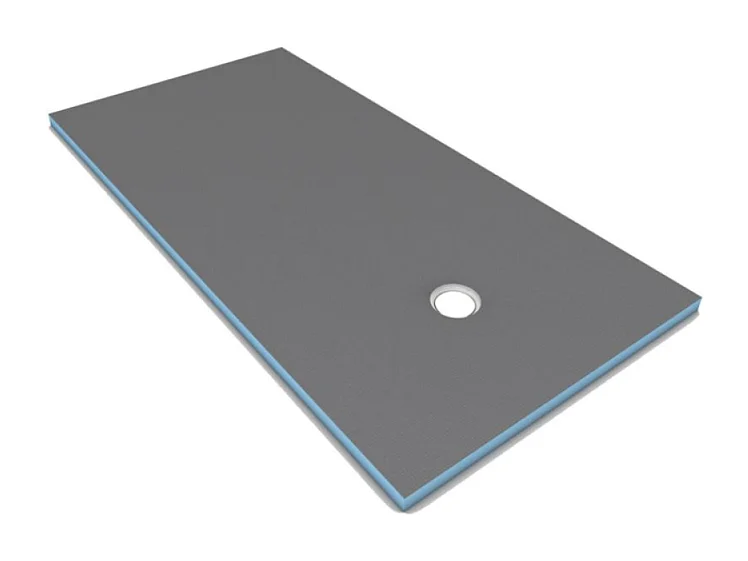 Receveur de douche à carreler 160 x 90 WEDI Fundo Primo rectangle écoulement excentré