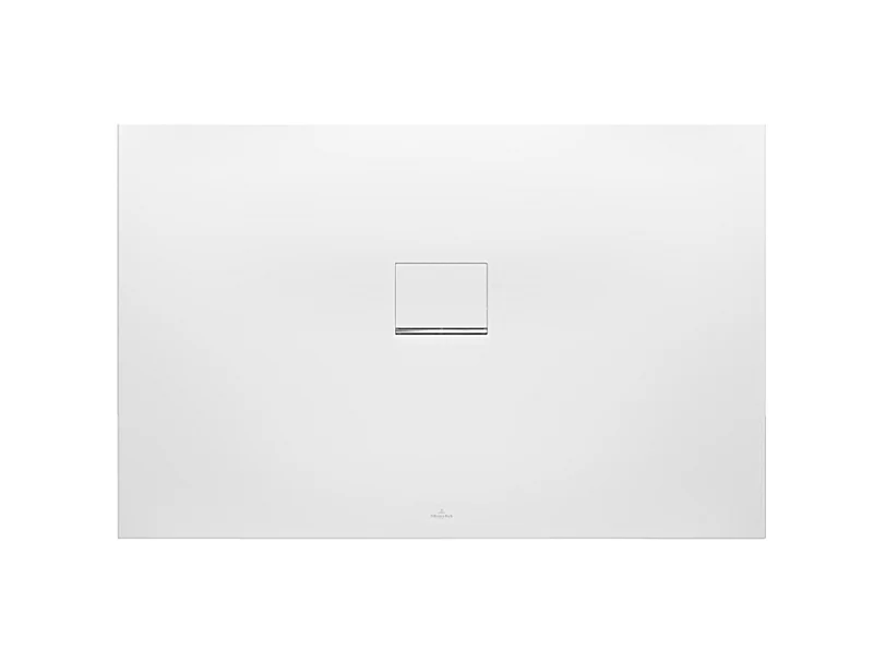 Receveur antidérapant 140 x 90 VILLEROY ET BOCH Squaro Infinity quaryl rectangle edelweiss