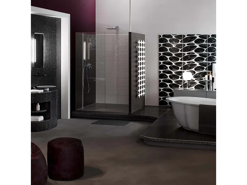 Receveur de douche à carreler 140 x 100 WEDI Fundo Primo rectangle écoulement centré + colle 320
