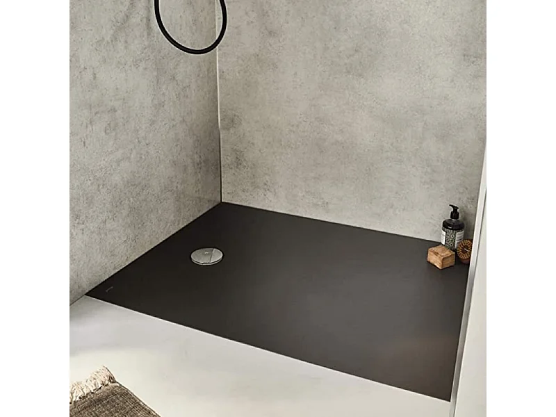 Receveur de douche 140 x 80 JACOB DELAFON Ipso rectangle gris anthracite