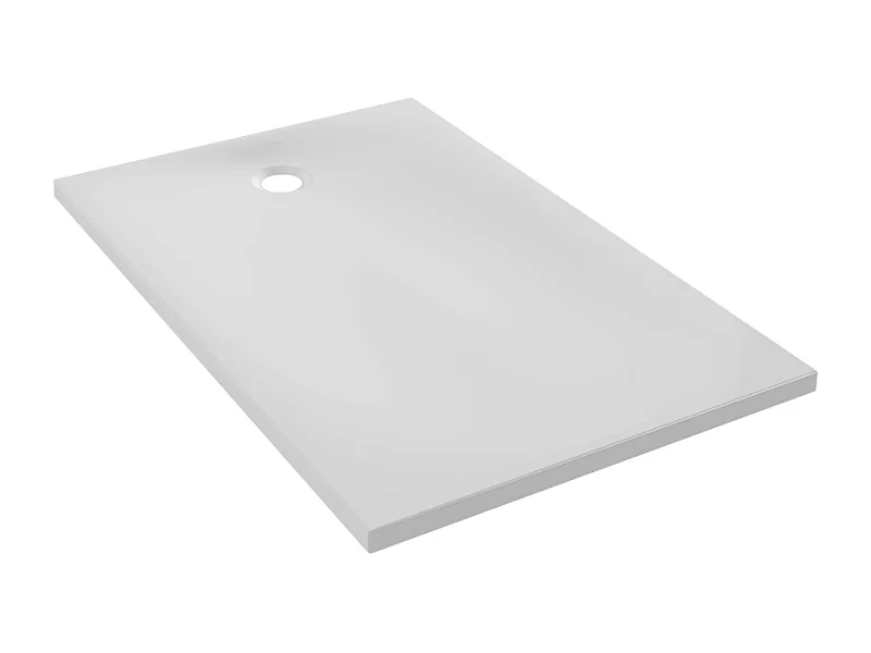 JACOB DELAFON Receveur 140 x 90 Brive à poser acrylique rectangle blanc