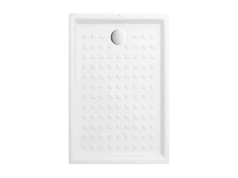 Receveur 100 x 80 VILLEROY ET BOCH O Novo ceramique rectangle blanc