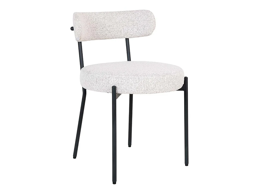 Badalona chaise de salle à manger blanc.