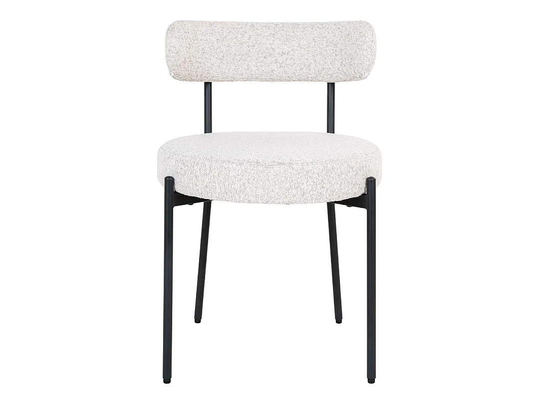 Badalona chaise de salle à manger blanc.