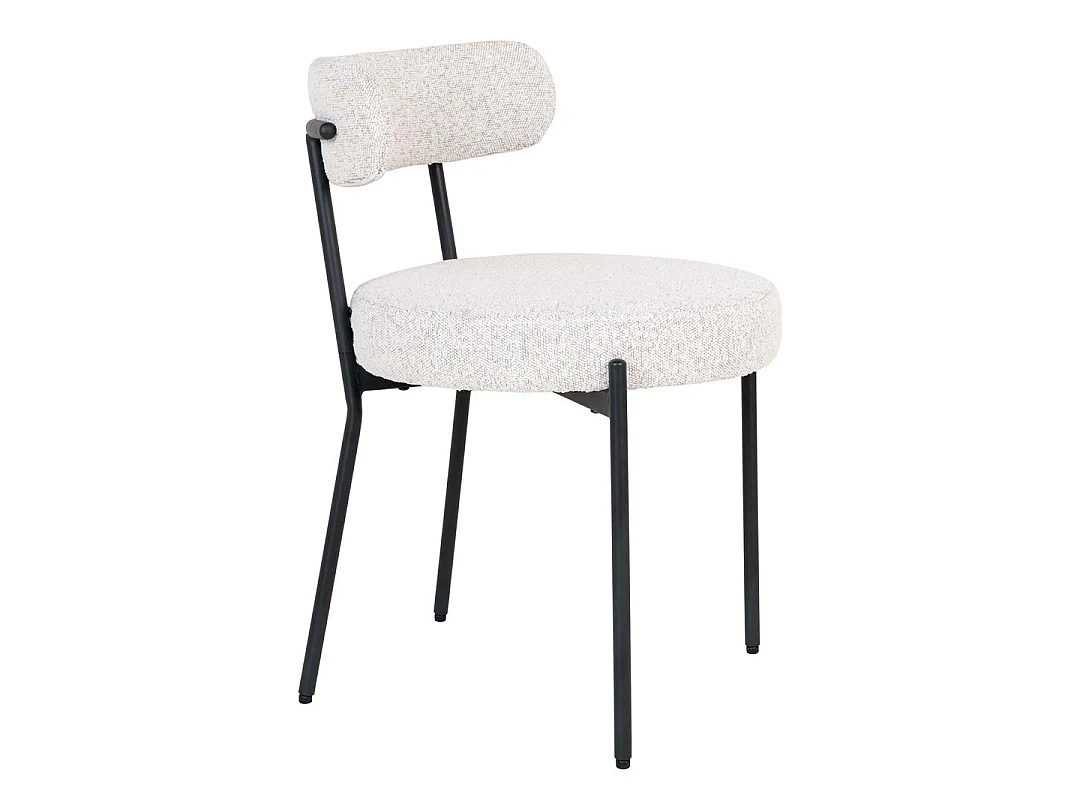 Badalona chaise de salle à manger blanc.