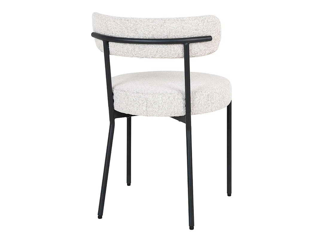 Badalona chaise de salle à manger blanc.