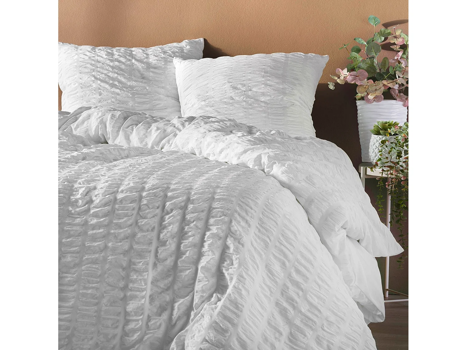 3-teiliges Bettwäsche-Set aus Mikrofaser 240 x 220 cm