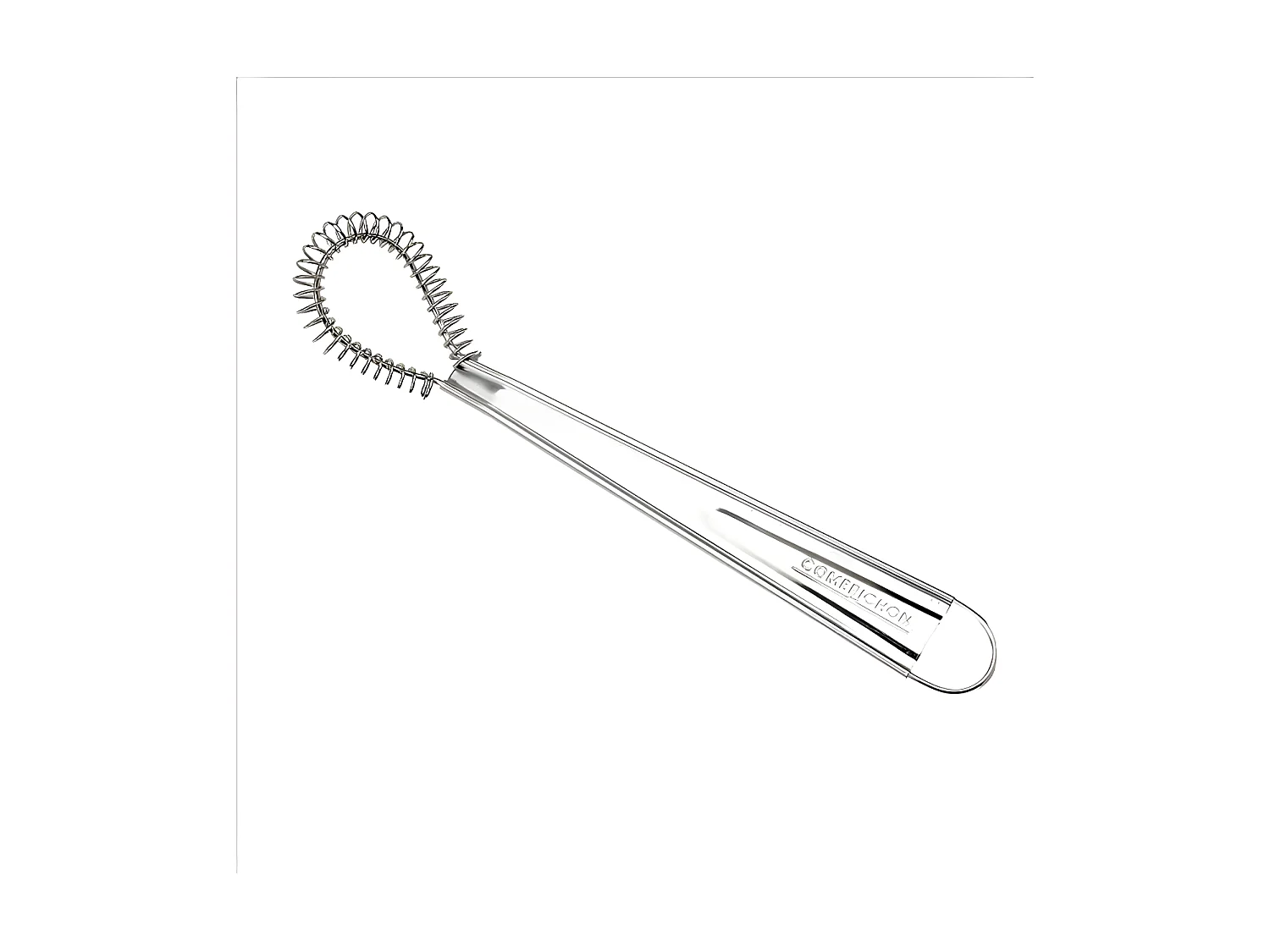 Cuillère magique à sauce en inox Tellier - Évitez les grumeaux en mélangeant facilement les petites quantités - 20 cm