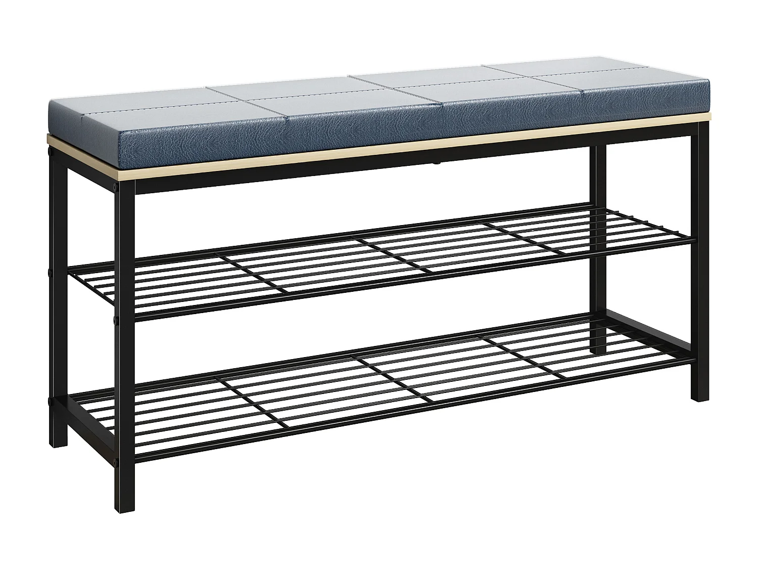 Metalen houten bank schoenenplank Taliro