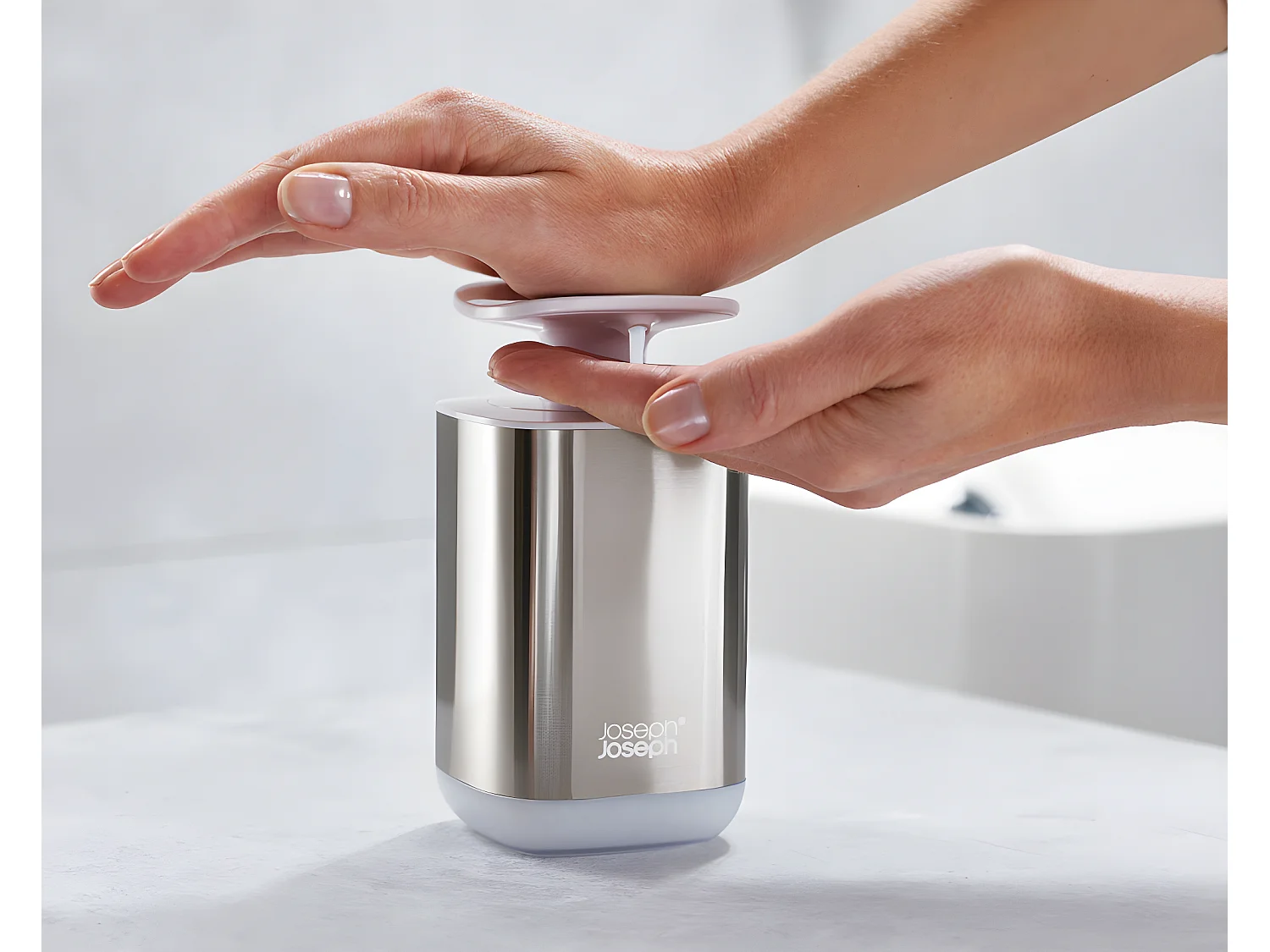 Presto distributeur de savon blanc