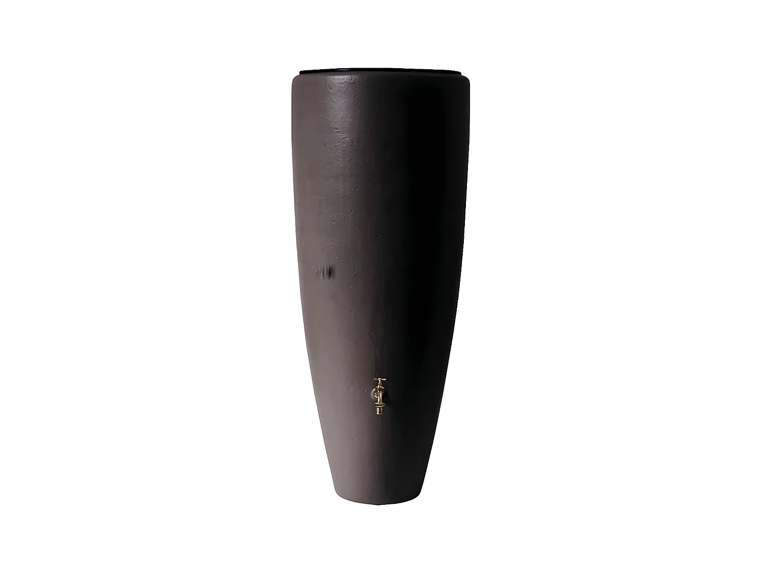 Récupérateur d'eau de pluie 2 en 1, 300L avec bac à fleurs - Moka - Garantia