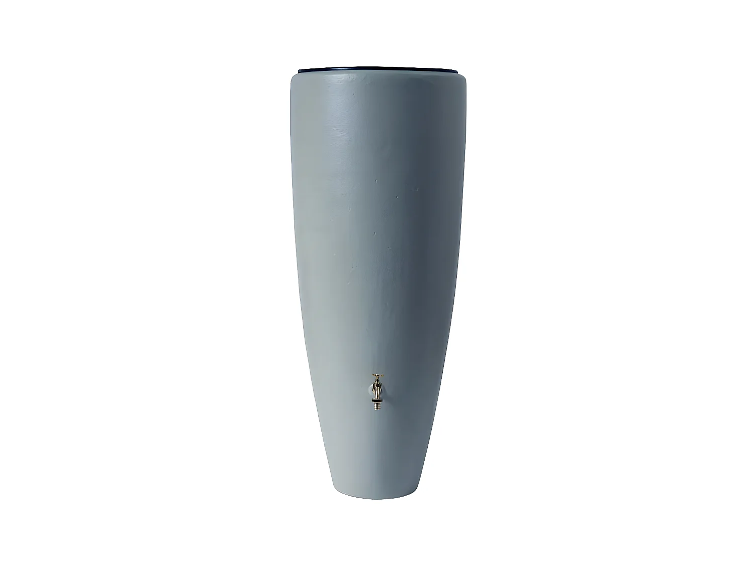 Récupérateur d'eau de pluie 2 en 1, 300L avec bac à fleurs - Gris - Garantia