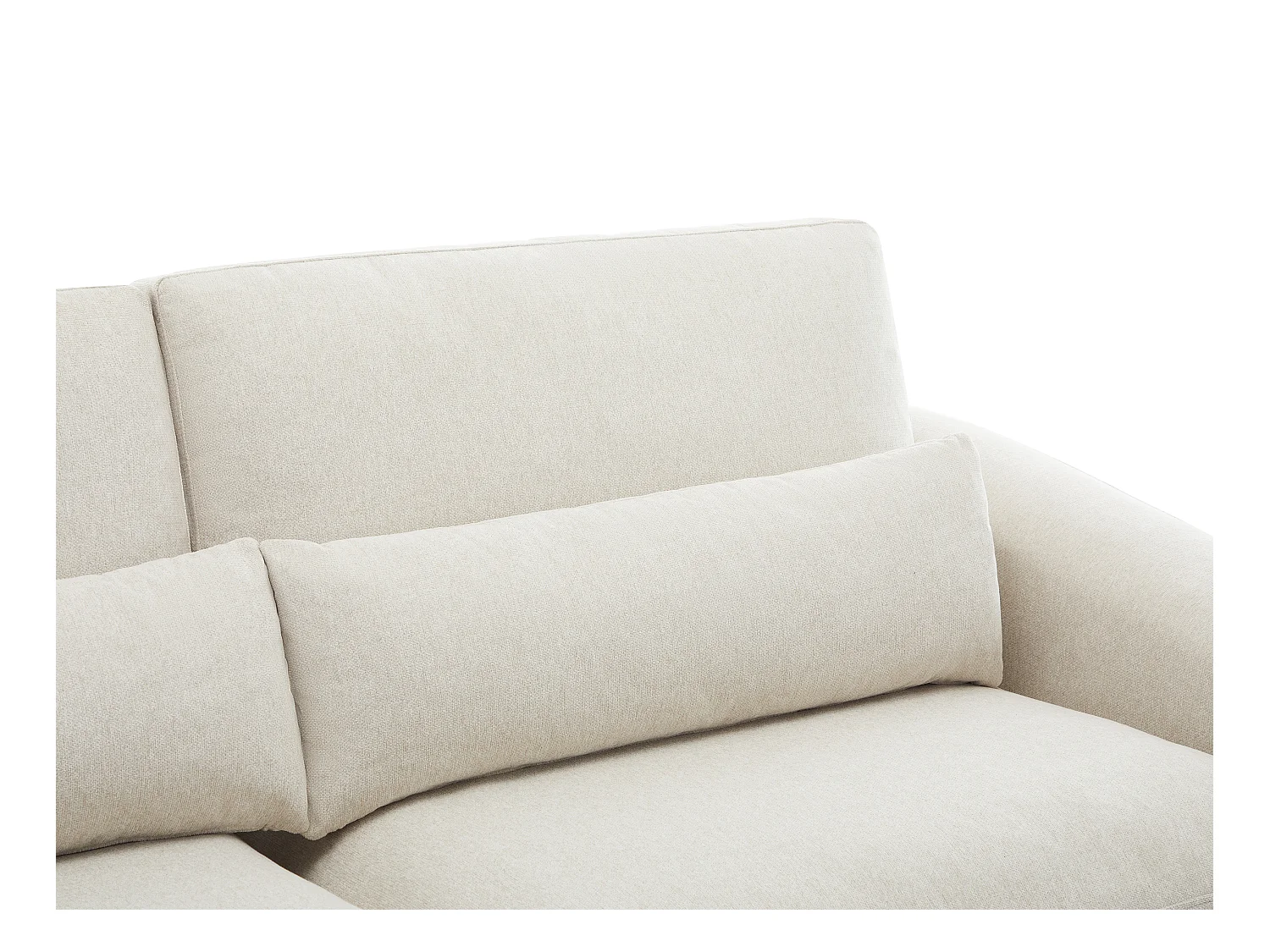 Kanapa 3-osobowa z beżową tapicerką - GUSANA