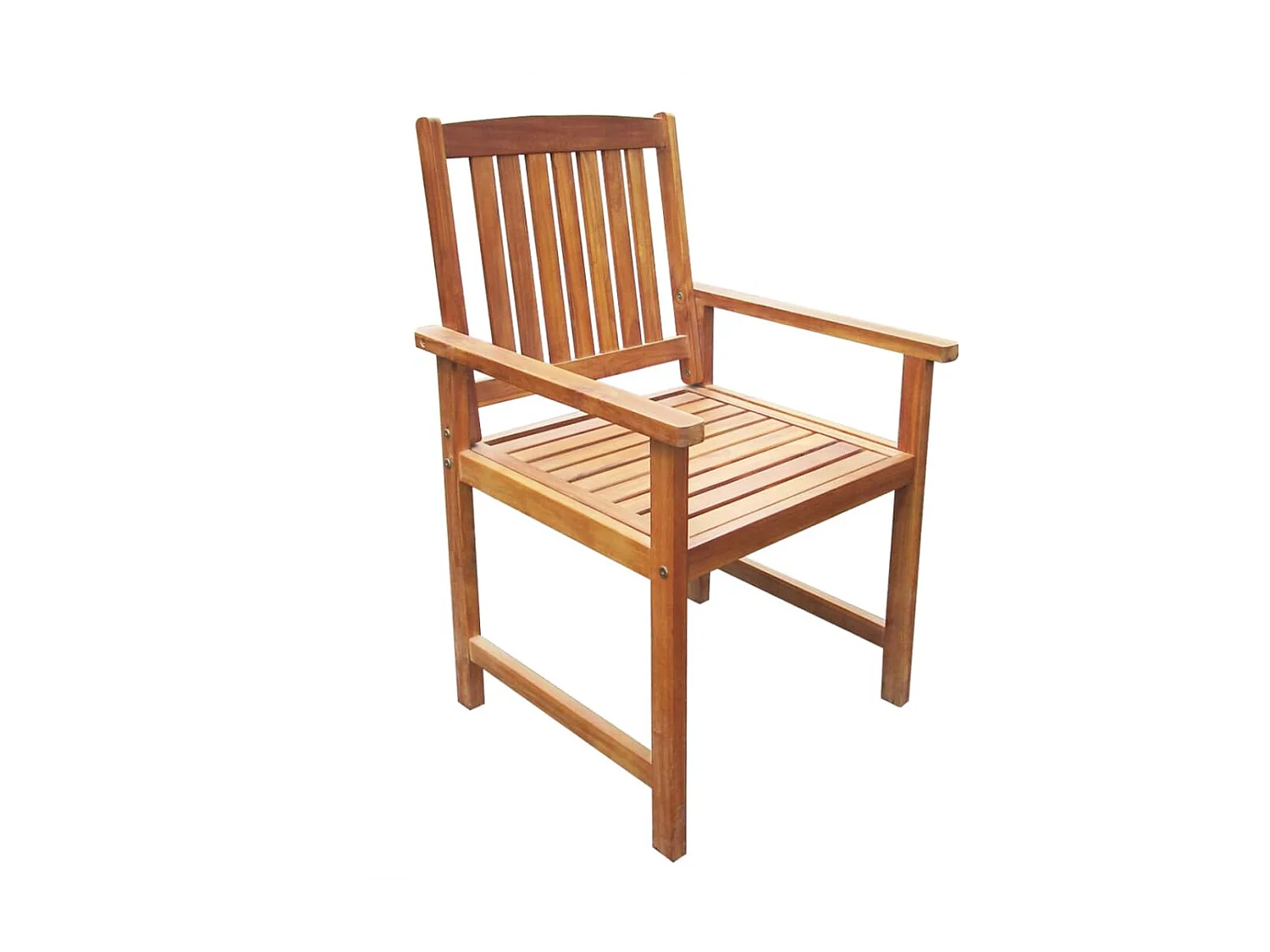 Sillas de jardín 2 unidades madera maciza acacia marrón ES39442