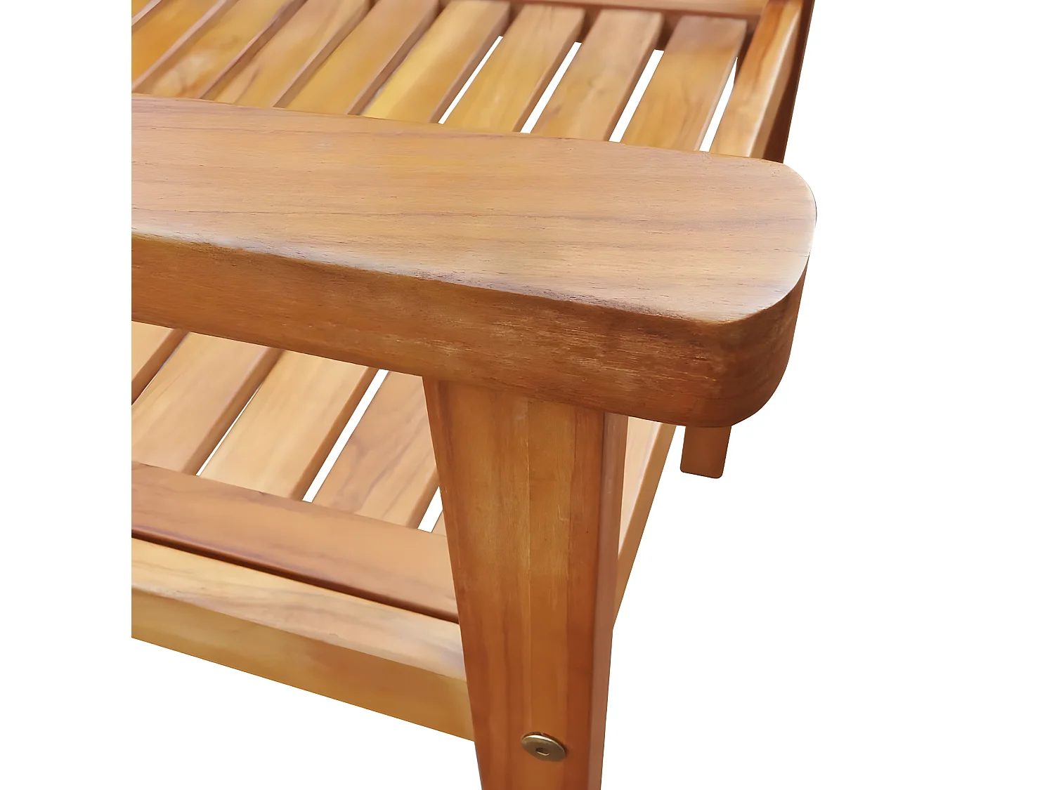 Chaises de jardin 2 pcs Bois d'acacia massif Marron SEF96294