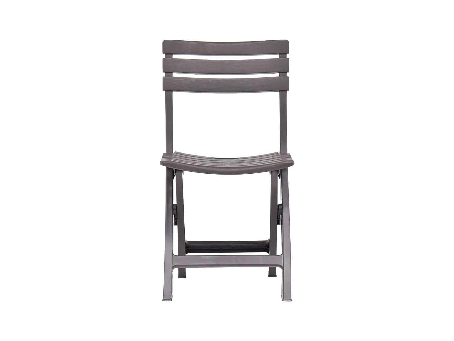 Klappbare Gartenstühle 2 Stk.| Outdoor-Stuhl Kunststoff Mokka -gkd926831