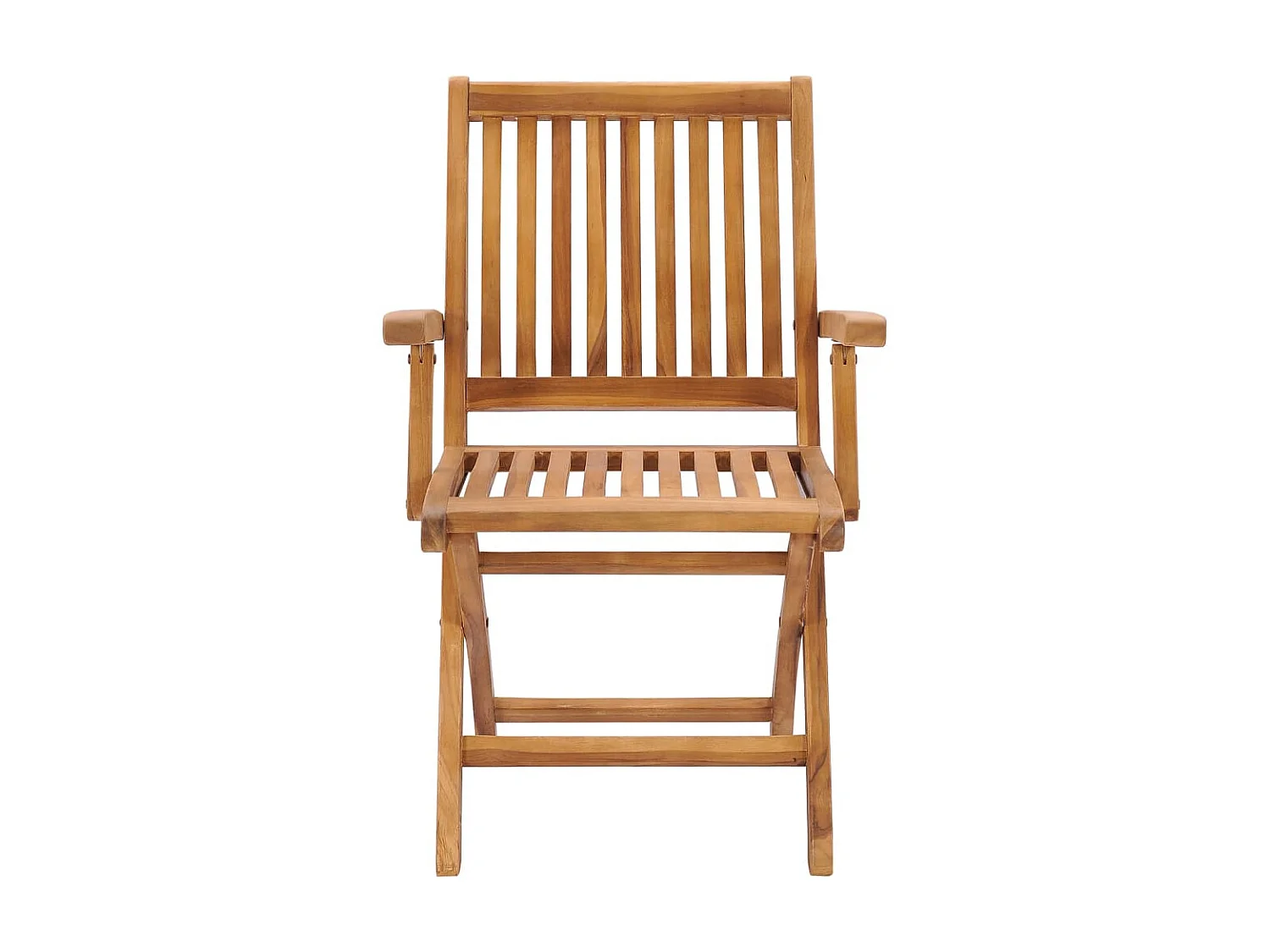 Chaises pliables de jardin avec coussins 8 pcs Teck solide SEF54617