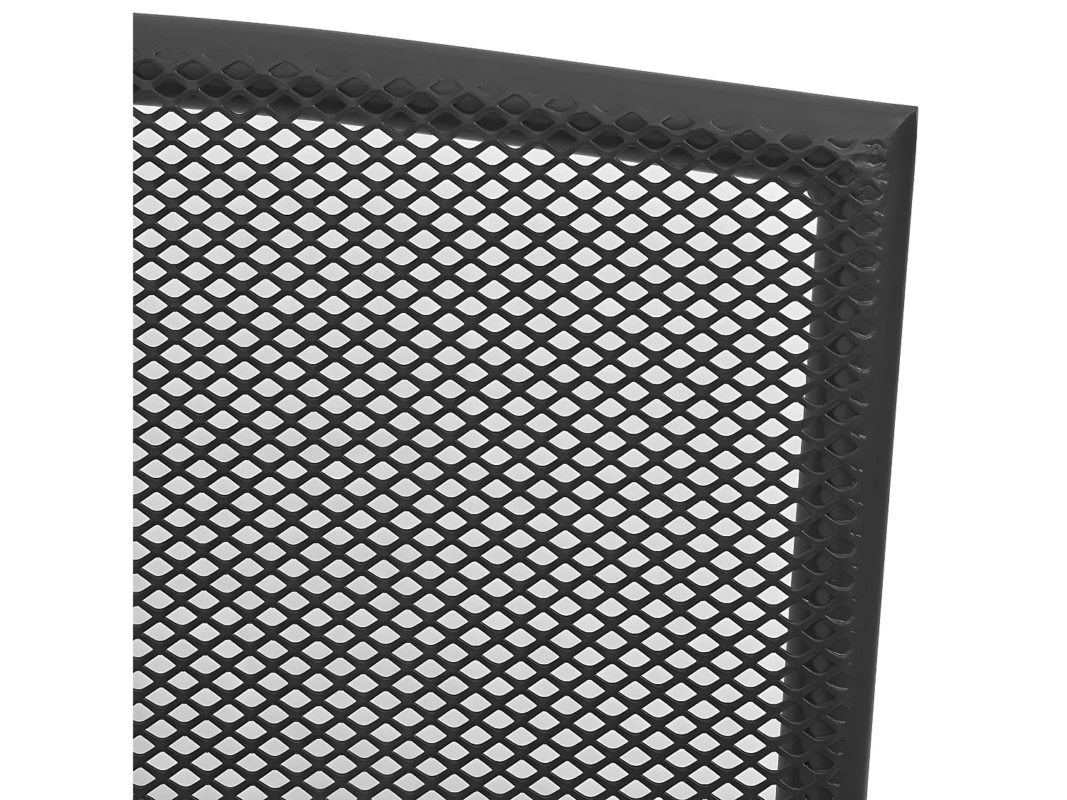 Tuinstoelen 4 st mesh ontwerp staal antraciet NL75687